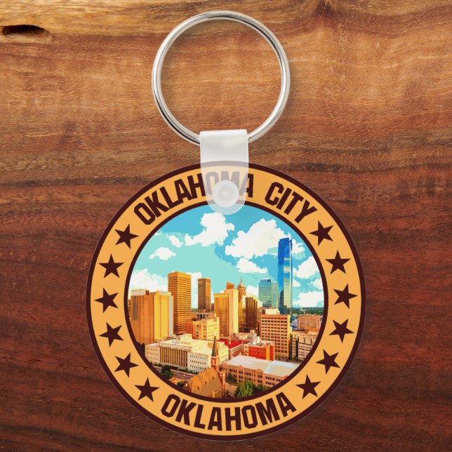Oklahoma City                                      Keychain (Front)