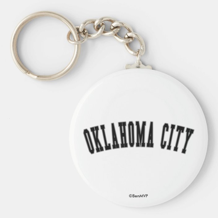 Oklahoma City Keychain