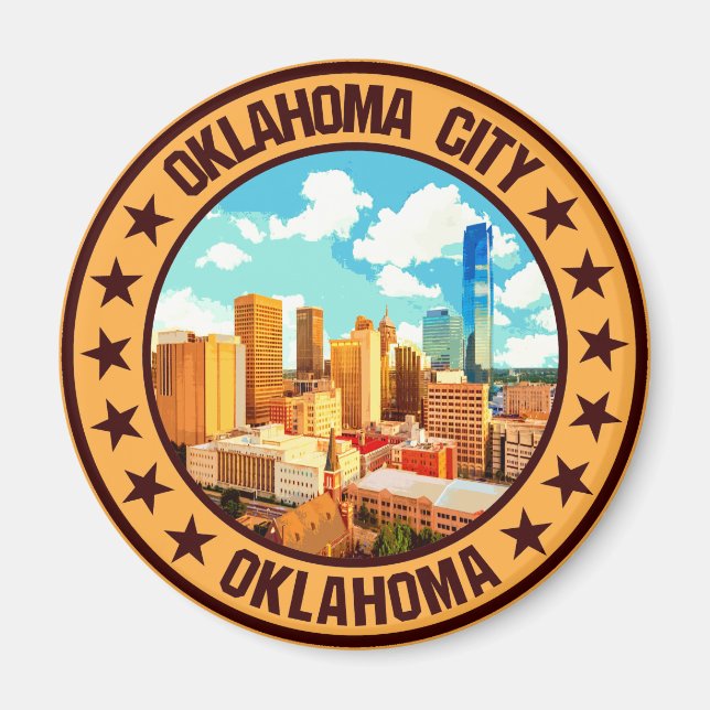 Oklahoma City                                      Magnet (Front)