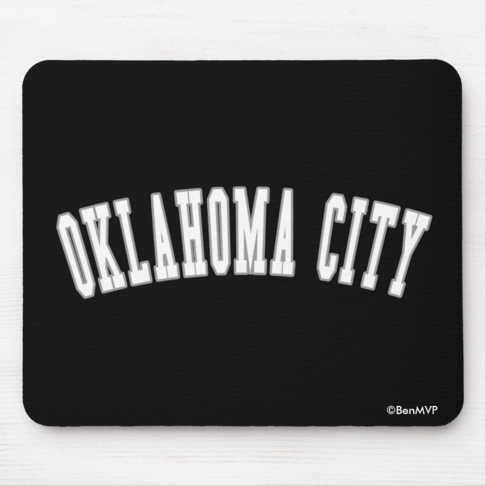 Oklahoma City Mousepad