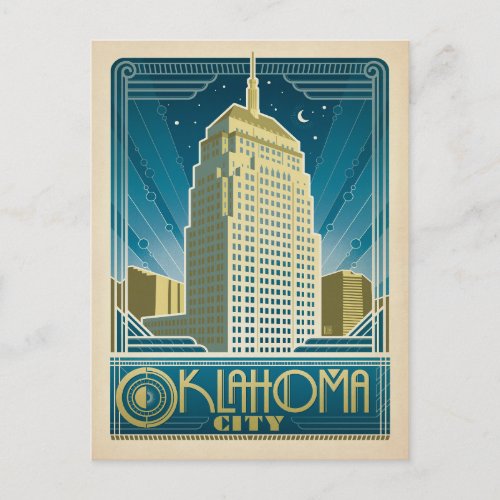 Oklahoma City OK Postcard
