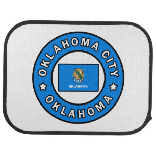 Oklahoma City Oklahoma Car Floor Mat