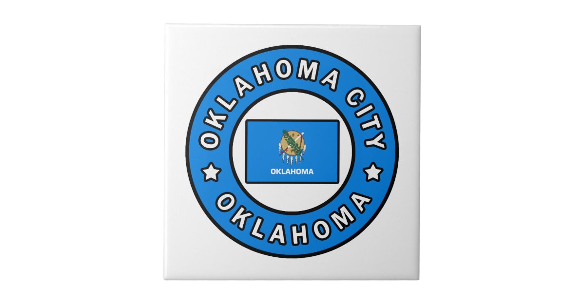 Oklahoma City Oklahoma Ceramic Tile Zazzle