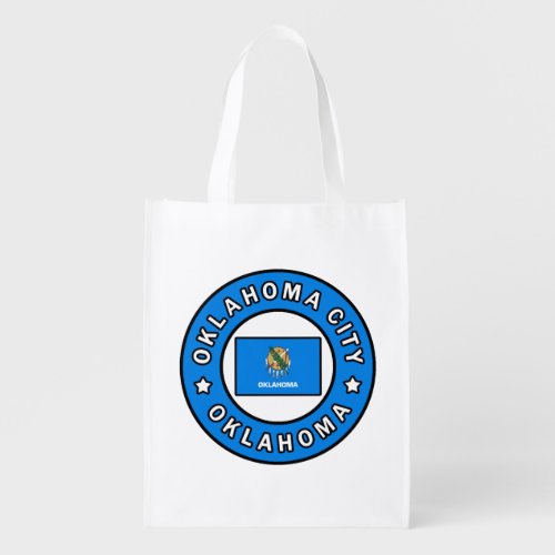 Oklahoma City Oklahoma Grocery Bag