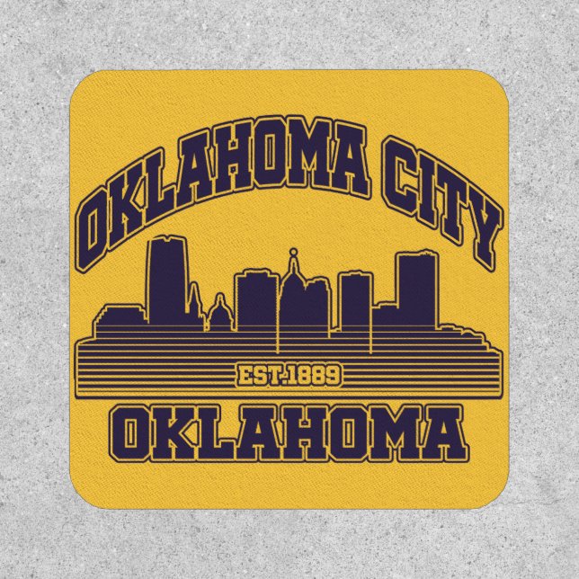 Oklahoma City,Oklahoma  Patch (Front)