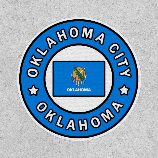 Oklahoma City Oklahoma Patch (Front)