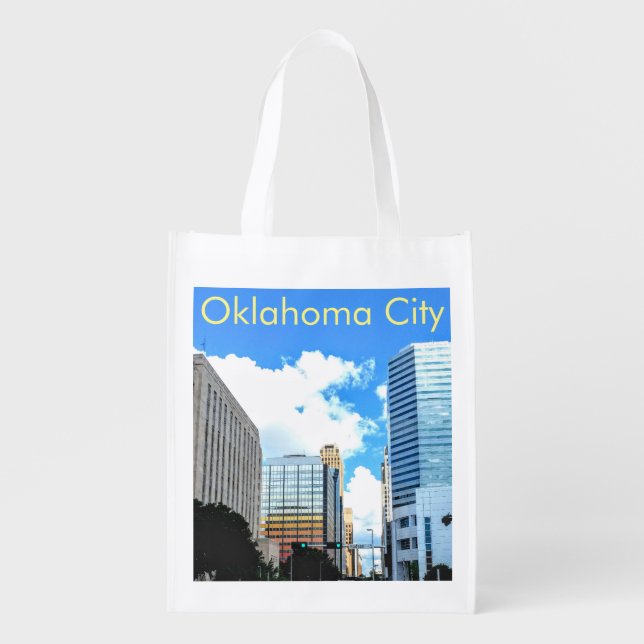 Oklahoma City Reusable Shopping bag (Front)