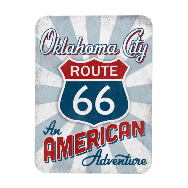 Oklahoma City Oklahoma Magnet - Route 66