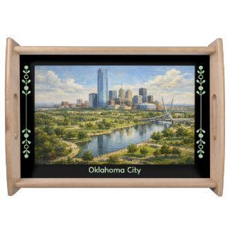 Oklahoma City Serving Tray