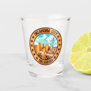 Oklahoma City                                      Shot Glass