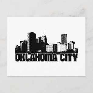 Oklahoma City Skyline Postcard