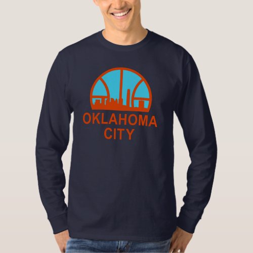 Oklahoma City _ Supersonics Basketball T_Shirt