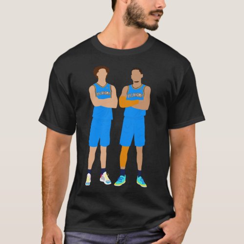 Oklahoma City Thunders _Josh Giddey amp Shai Gil T_Shirt