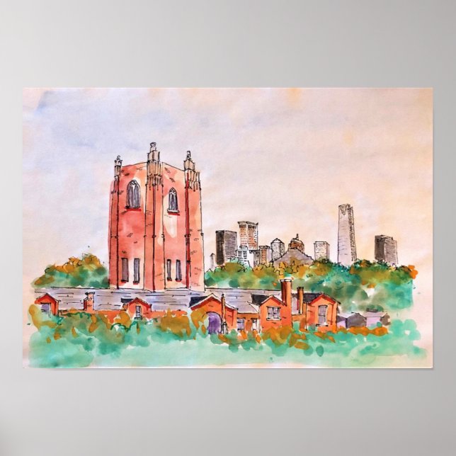 Oklahoma City University - OCU Poster (Front)