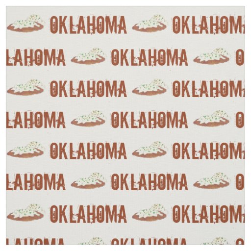 Oklahoma Country Chicken Fried Steak Foodie OK Fabric