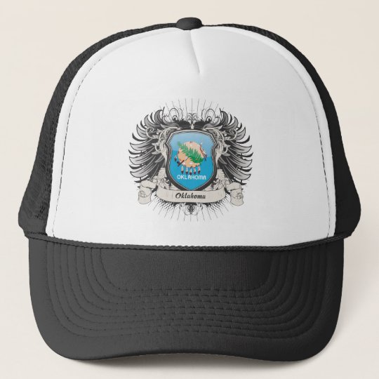 Oklahoma Crest Trucker Hat
