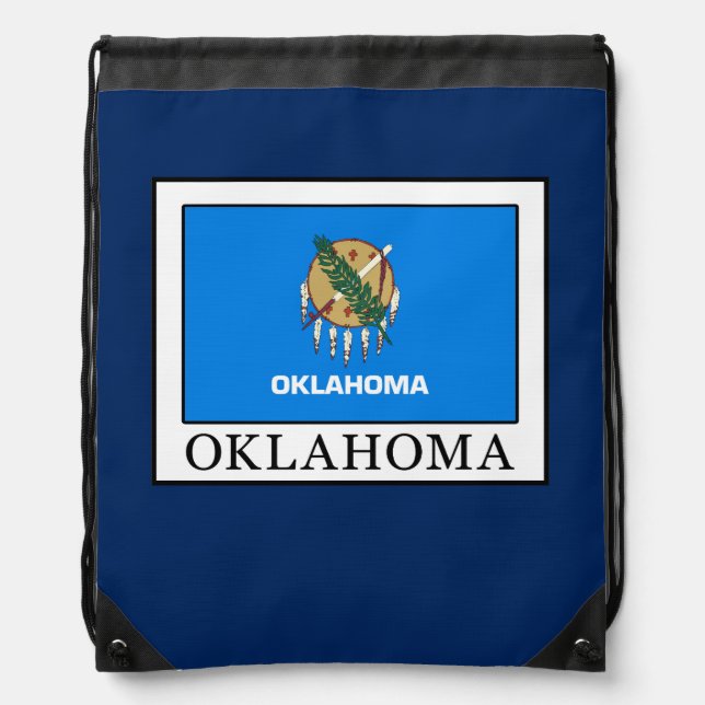 Oklahoma Drawstring Bag (Front)