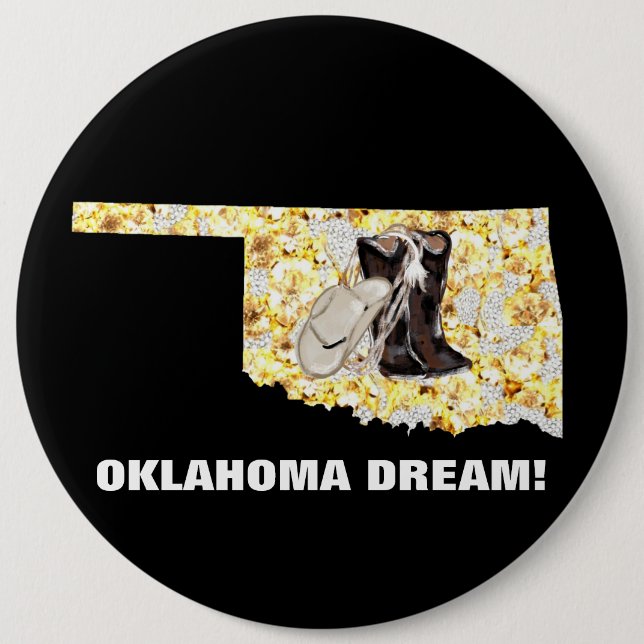 OKLAHOMA DREAM! BUTTON (Front)