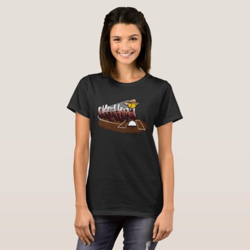 Oklahoma  Fastpitch graffiti softball  T_Shirt