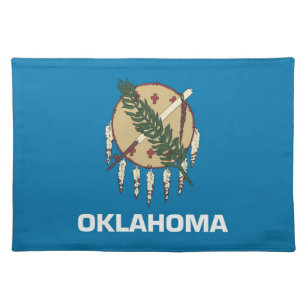 Oklahoma Flag American MoJo Placemat