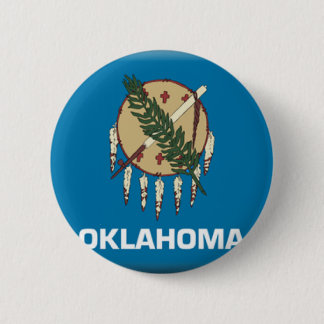 Oklahoma Flag Button