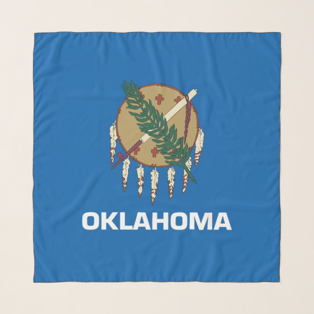 Oklahoma flag scarf (Front)