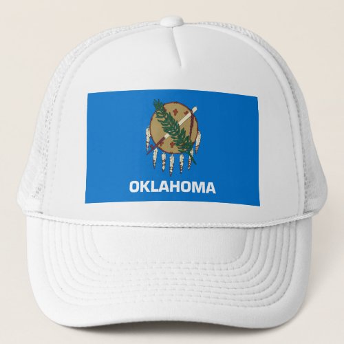 OKLAHOMA FLAG TRUCKER HAT