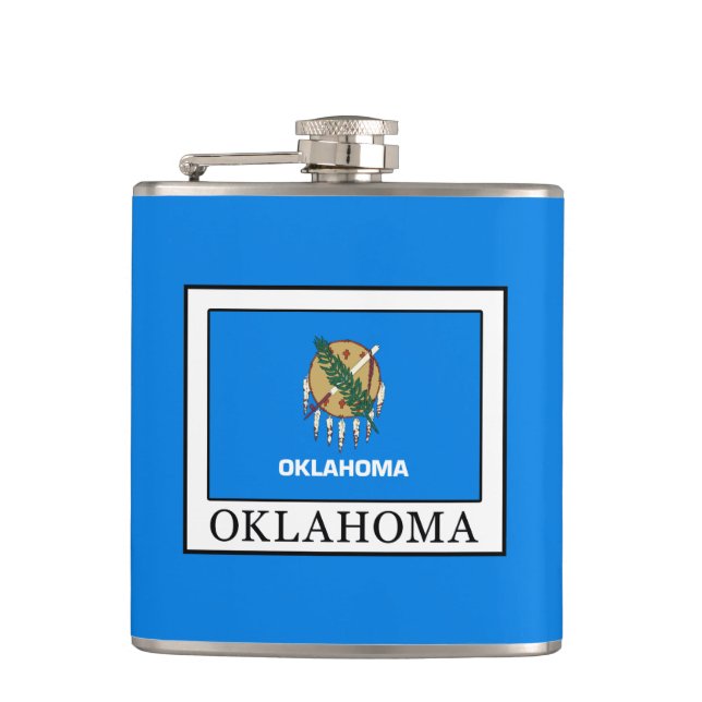Oklahoma Flask (Front)