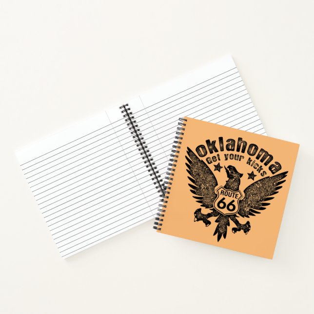 Oklahoma Get Your Kicks Notebook (Inside)