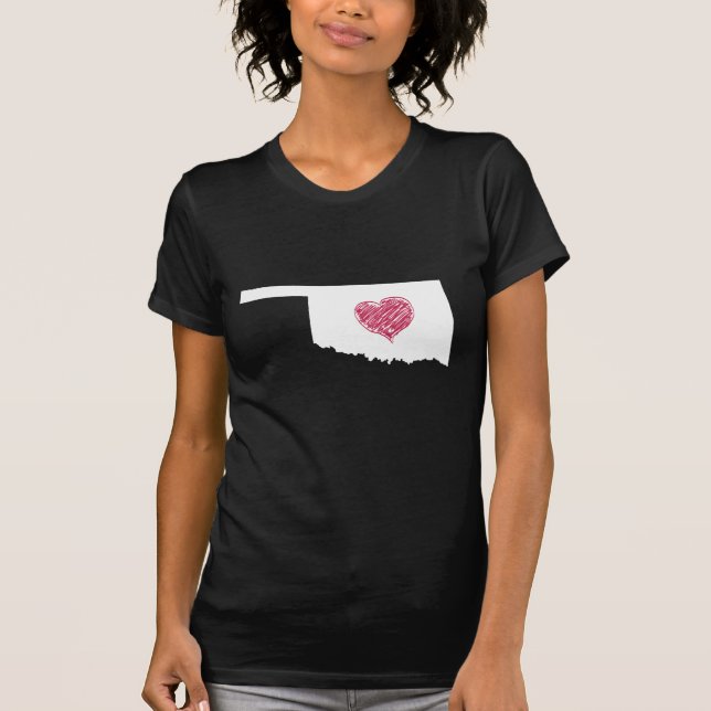 Oklahoma Heart T-Shirt (Front)