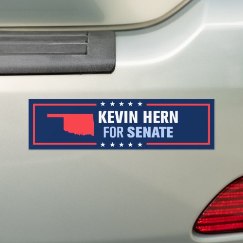 Oklahoma Kevin Hern for Senate Bumper Sticker