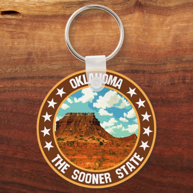 Oklahoma                                           keychain (Front)