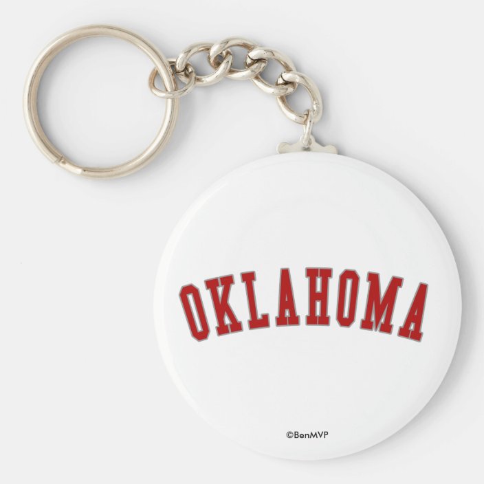 Oklahoma Keychain