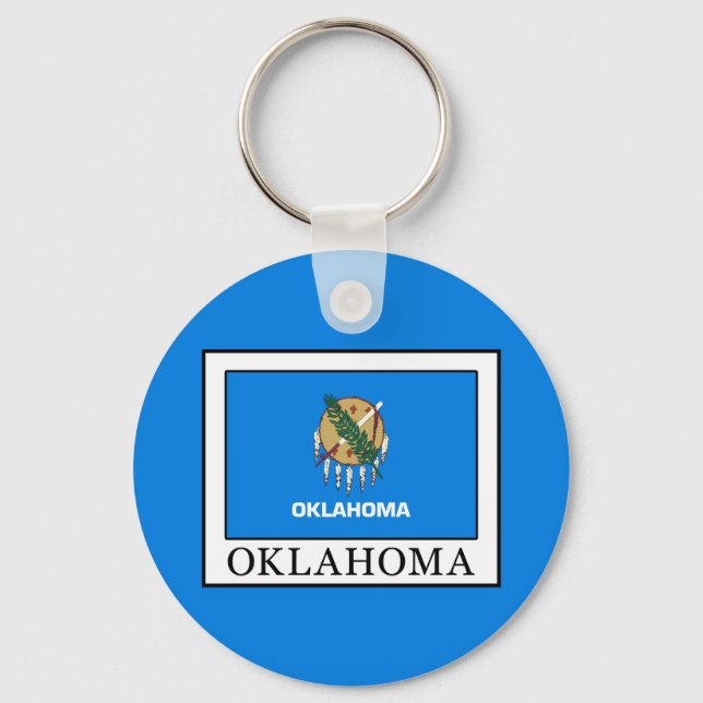 Oklahoma Keychain (Front)