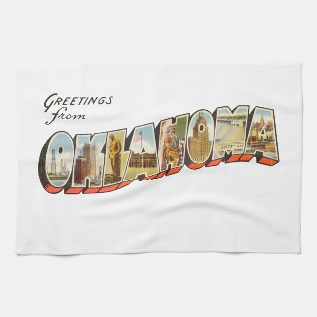 Oklahoma Kitchen Towel (Horizontal)