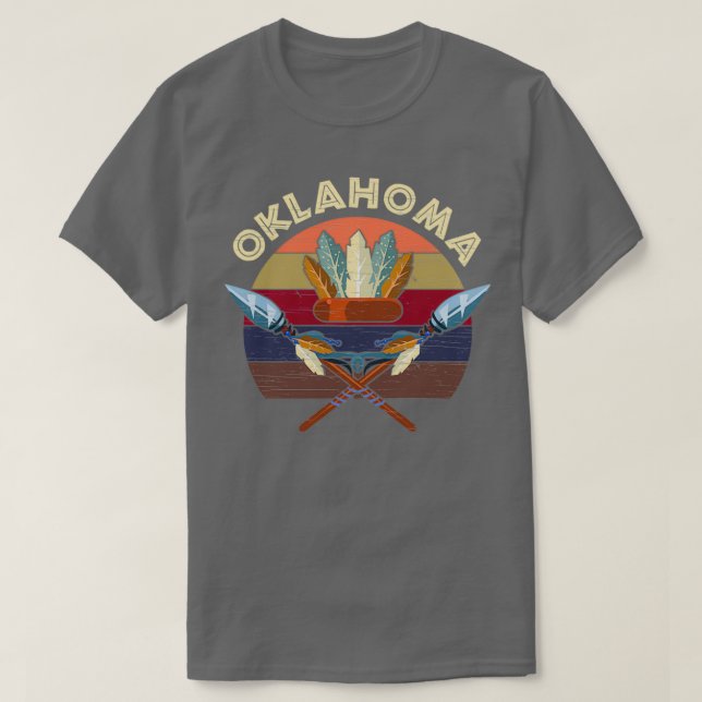 Oklahoma Native Pride  T-Shirt (Design Front)