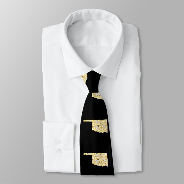 OKLAHOMA NECK TIE (Tied)