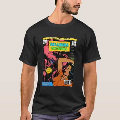 OKLAHOMA OCTOPUS COMIC Poster T_Shirt