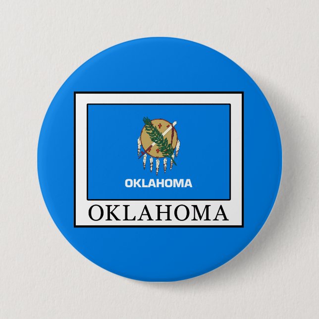 Oklahoma Pinback Button (Front)