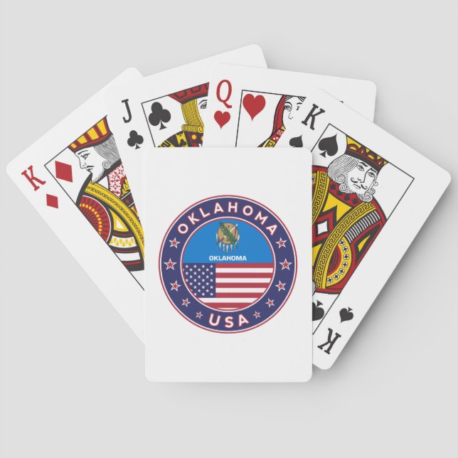 Oklahoma Poker Cards (Back)