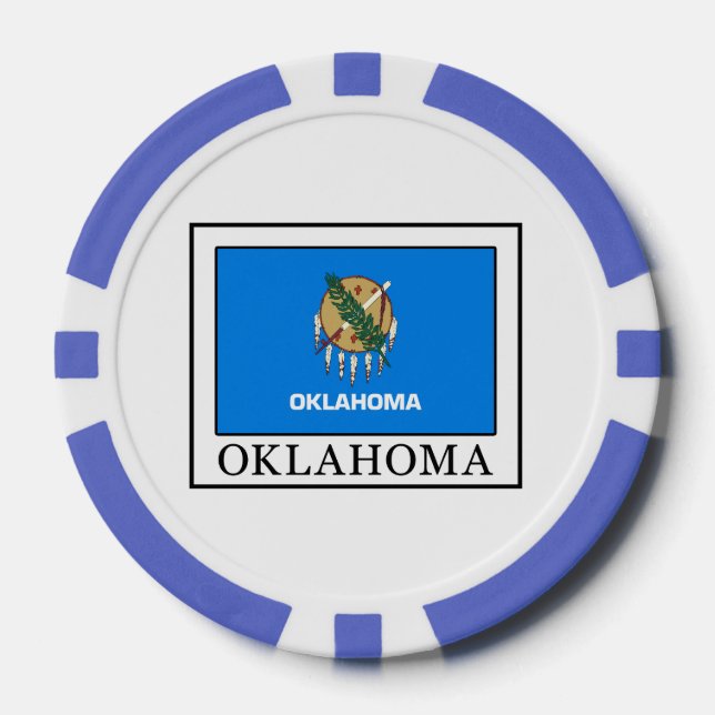Oklahoma Poker Chips (Front)