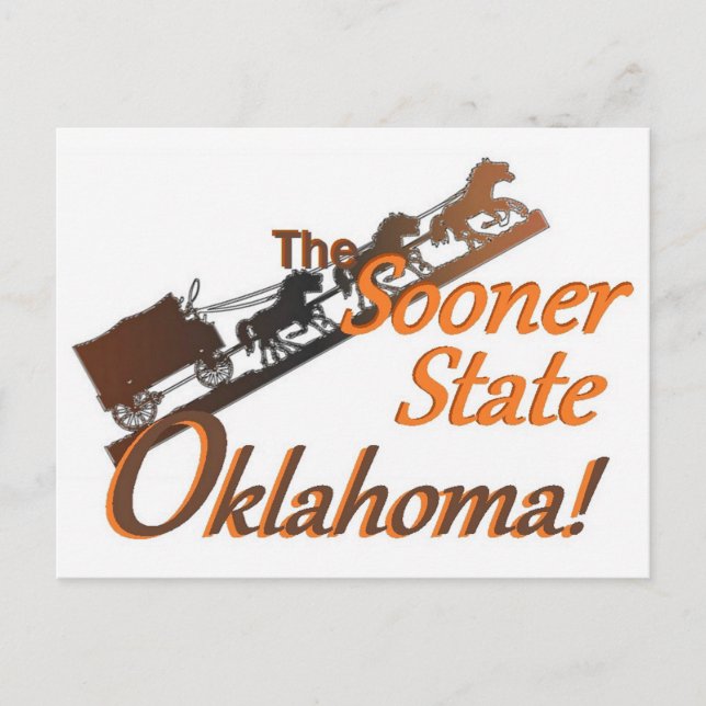 OKLAHOMA Postcard (Front)