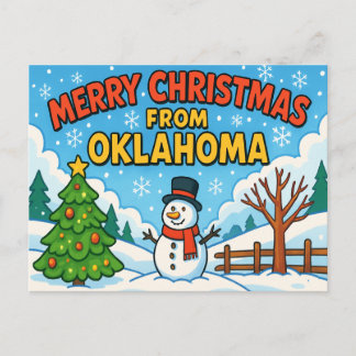 OKLAHOMA Postcard
