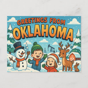 OKLAHOMA Postcard