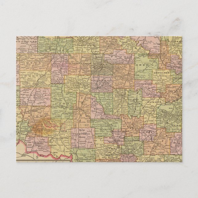 Oklahoma Postcard (Front)