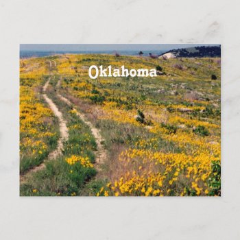 Oklahoma Prairie Postcard by GoingPlaces at Zazzle