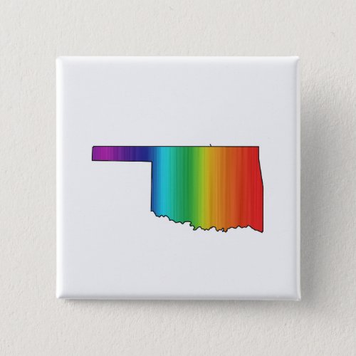 OKLAHOMA PRIDE PINBACK BUTTON