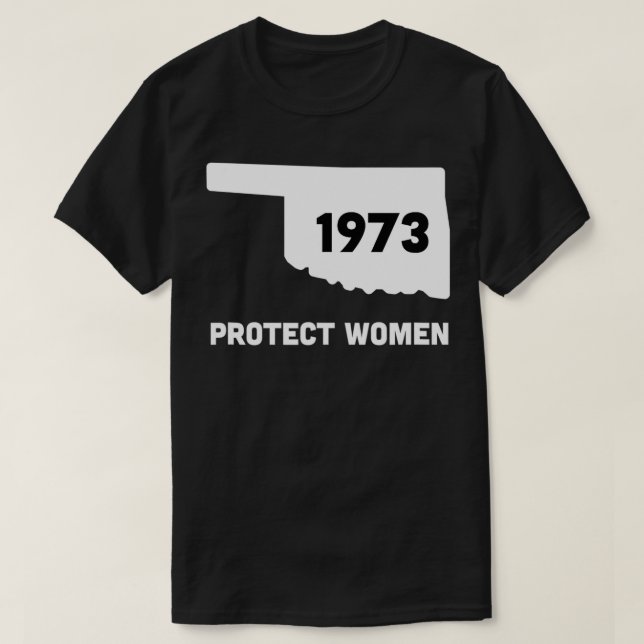 Oklahoma Pro Choice Women's Rights Social Justice  T-Shirt (Design Front)