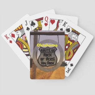 Oklahoma Route 66  Poker Cards