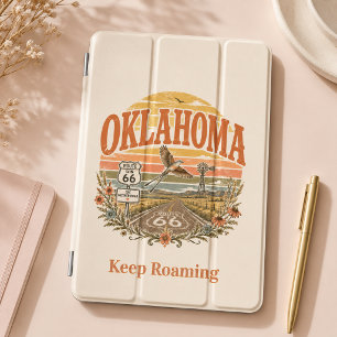 Oklahoma Route 66 Prairie Tech Travel iPad Mini Cover